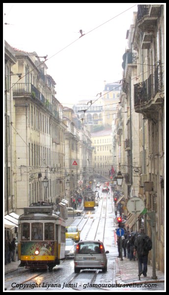Beautiful streets of old Lisbon